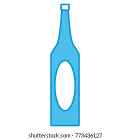 Wine glass bottle