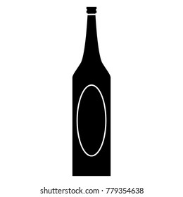 Wine glass bottle