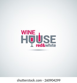 wine glass and bottle background