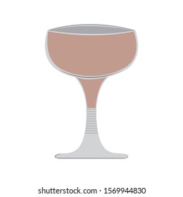 Wine Glass clip art design vector illustration image