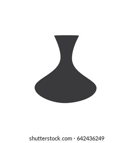 Wine glass container icon, vector illustration design. Drinks collection.