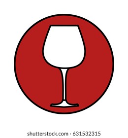 Wine glass cup