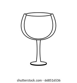 Wine glass cup