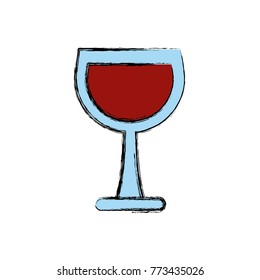 Wine glass cup