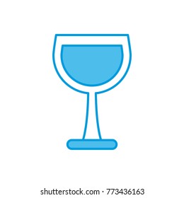 Wine glass cup