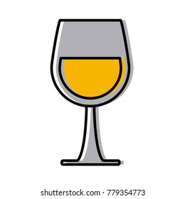 Wine glass cup