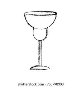 Wine glass cup icon vector illustration graphic design