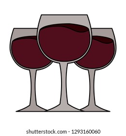 wine glass cups