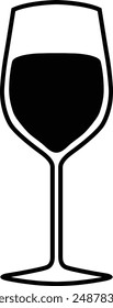 Icono de Vector negro plano.