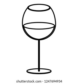 Wine glass icon