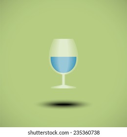 Wine glass icon