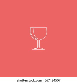 Wine glass icon.