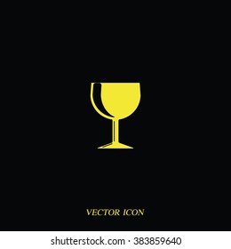 Wine glass icon.
