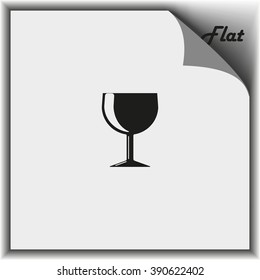 Wine glass icon.