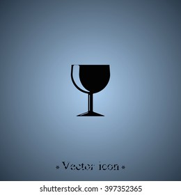 Wine glass icon.