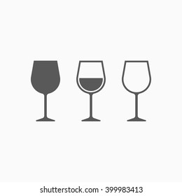 With Wine Glass Stock Illustration - Download Image Now