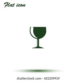 Wine glass icon.