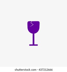 wine glass, icon