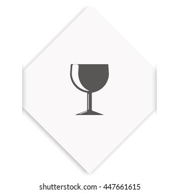 Wine glass icon.