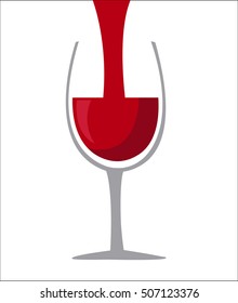 Wine glass icon 