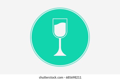 Wine glass icon