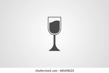 Wine glass icon