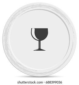 Wine glass icon.