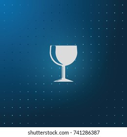 Wine glass icon.