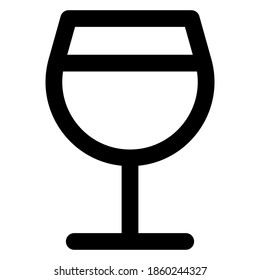 Wine glass icon design. Vector illustration Eps 10