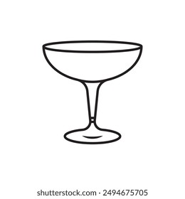 Vidrio de vino icono elemento logo diseño