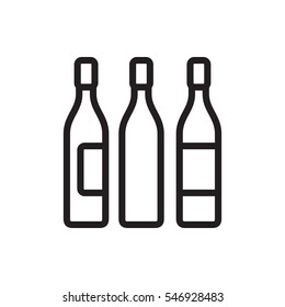 wine glass icon illustration isolated vector sign symbol