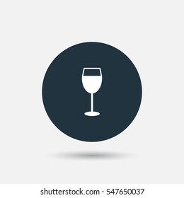 wine glass icon illustration vector, can be used for mobile and web design