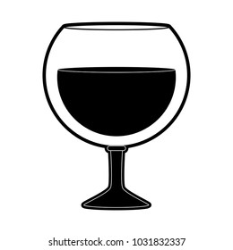 wine glass icon image 