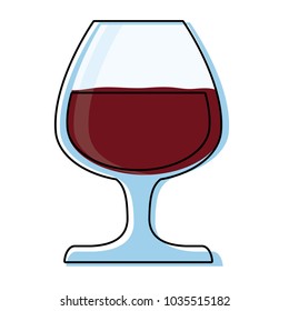 wine glass icon image