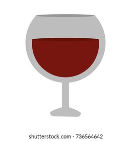 wine glass icon image 