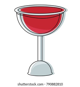 wine glass icon image