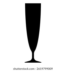 Wine glass icon isolated on white background