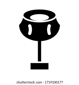 wine glass icon or logo isolated sign symbol vector illustration - high quality black style vector icons
