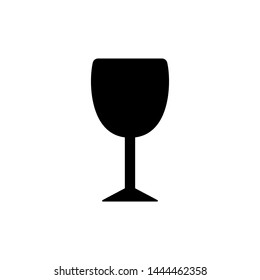 Wine Glass Icon Template Vector Design - Vector