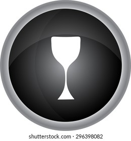 Wine glass icon - Vector