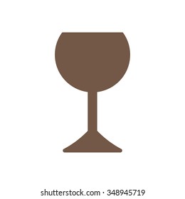 Wine glass icon - Vector