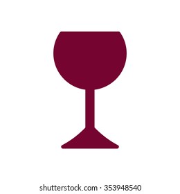 Wine glass icon - Vector