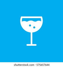Wine glass icon vector