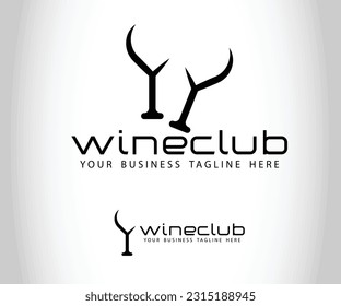 Diseño del logo Icono Vector de Vidrio Icono Iconos Art.