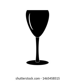 Wine glass icon vector design template