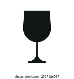 Plantillas de diseño de Vector de icono de copa de vino conceptos simples y modernos