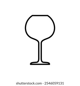 Wine Glass ícone vetor modelos de design simples e moderno