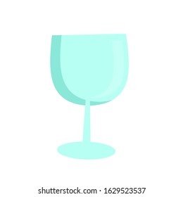 Wine glass icon - Vector. EPS 10