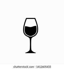 With Wine Glass Stock Illustration - Download Image Now