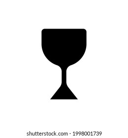 wine glass icon vector illustration isolated